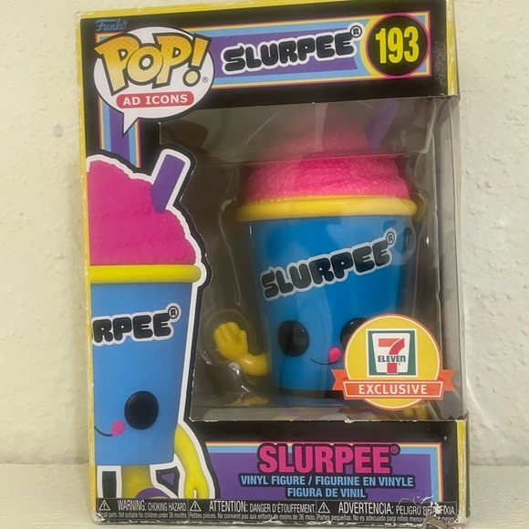 pop Other - Funko Pop! Slurpee Vinyl Figure - Blue and Pink